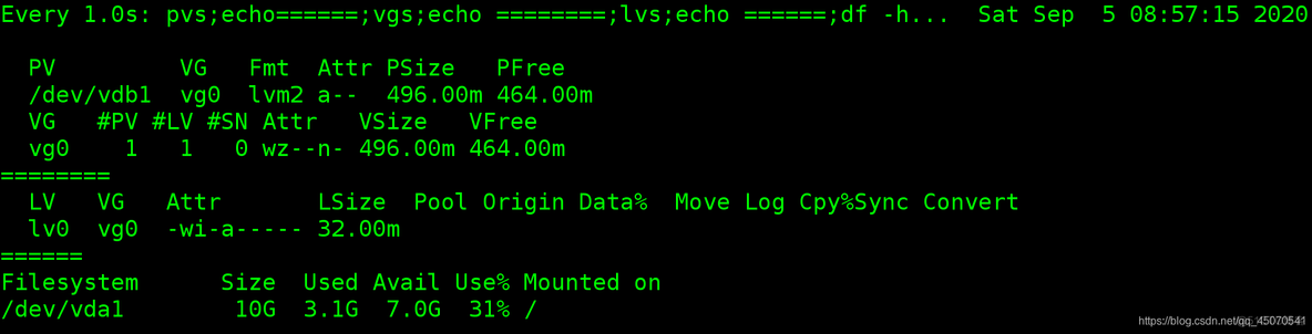 centos lvm 磁盘大小 更改 linux磁盘lvm_centos lvm 磁盘大小 更改_15