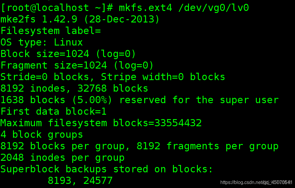 centos lvm 磁盘大小 更改 linux磁盘lvm_磁盘管理_33