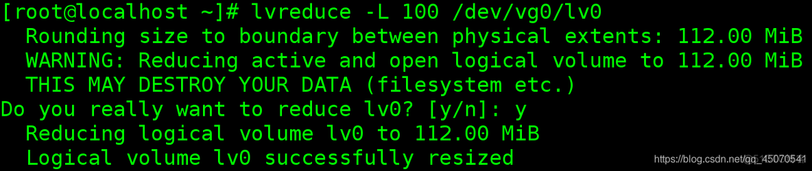 centos lvm 磁盘大小 更改 linux磁盘lvm_磁盘管理_43