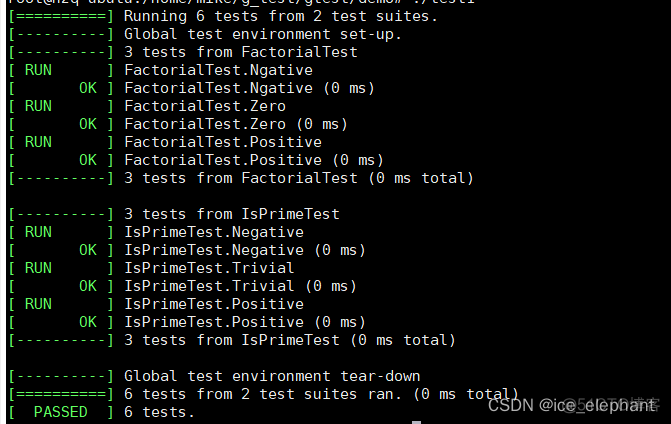 gtest与个mock gtest原理_#include