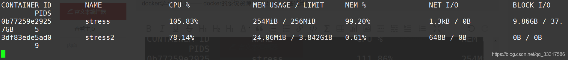 docker stats NET IO 超过 docker io限制_限制_03