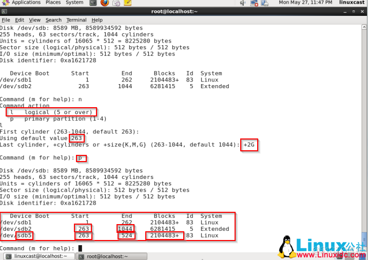 centos中fdisk指令 linux中fdisk命令的用法_centos中fdisk指令_12