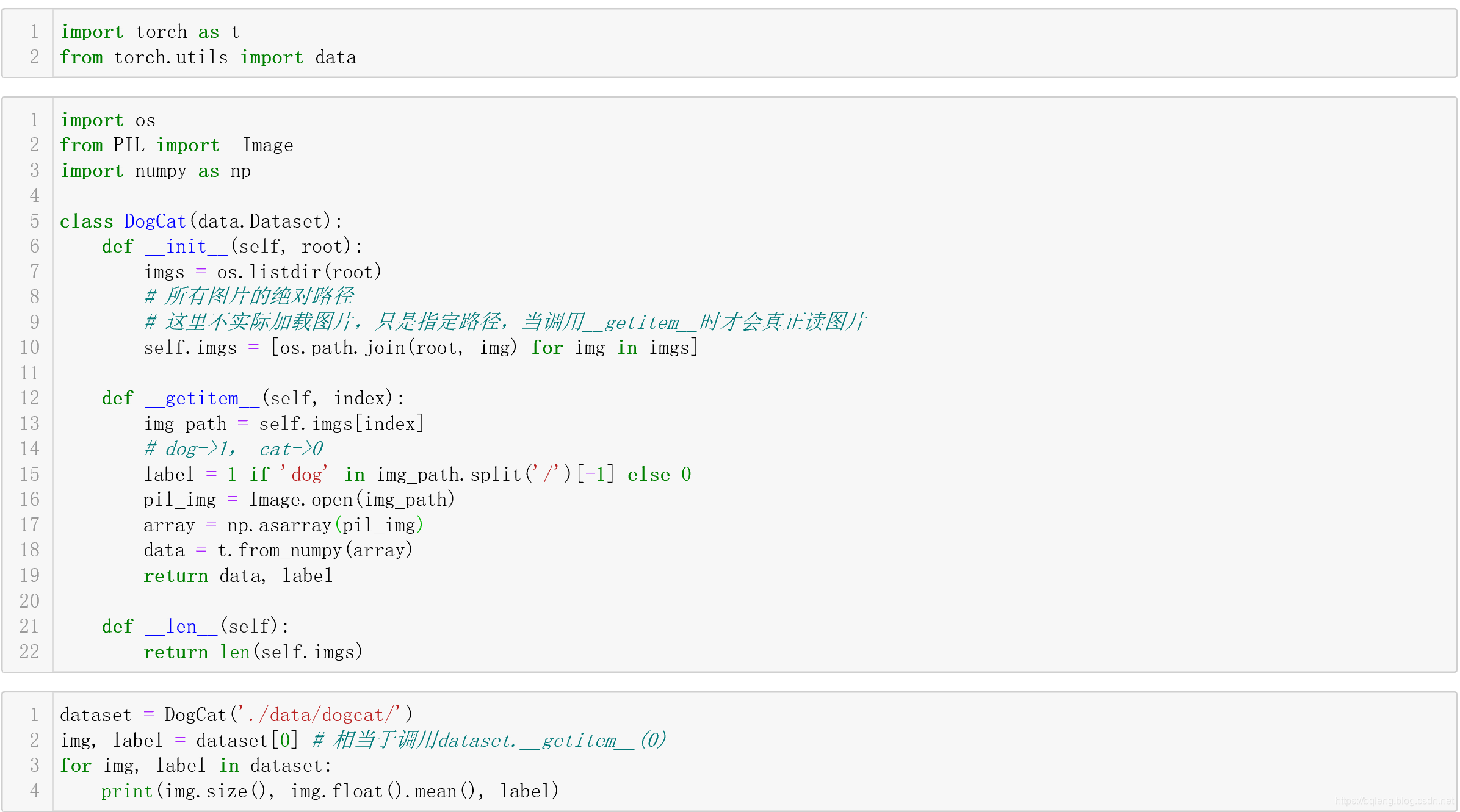 pytorch 数据集强化 pytorch数据集处理_Image