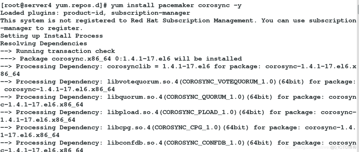 Pacemaker程序启动失败 pacemaker架构_vim_65