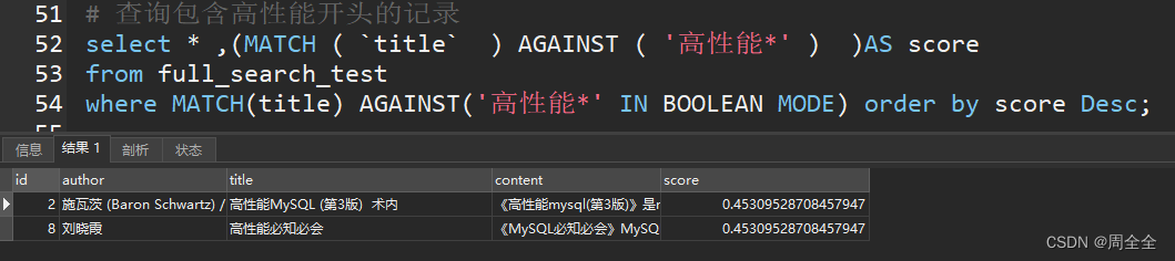 mysql全文检索字段用逗号隔开 mysql全文检索 分词_mysql全文检索字段用逗号隔开_09