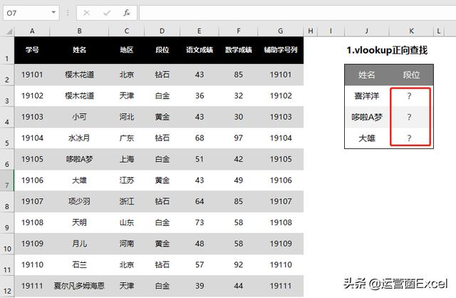 resthighclient多条件模糊查询 excel多条件模糊查找匹配_vlookup两个条件匹配_04