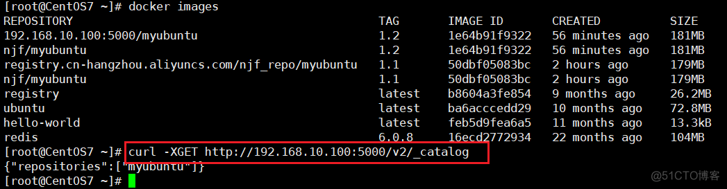 docker 列出私有镜像 docker镜像上传到私有仓库_ubuntu_15