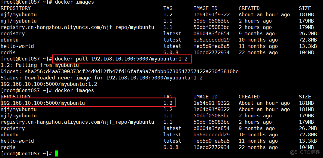 docker 列出私有镜像 docker镜像上传到私有仓库_ubuntu_16