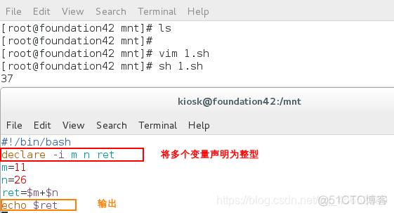 shell function 定义独立变量 shell如何定义变量_赋值