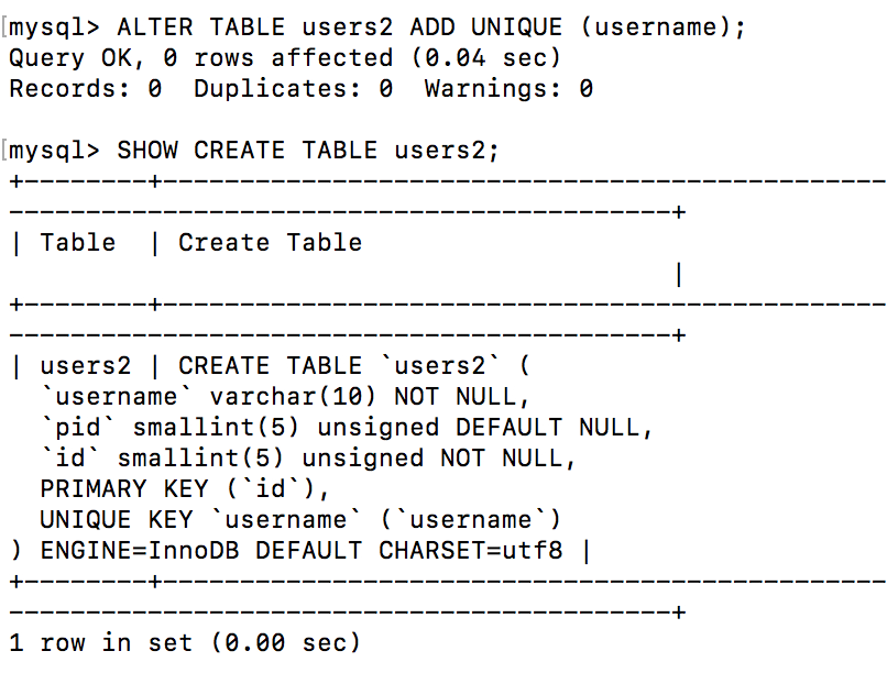 修改mysql的unique约束 mysql如何修改约束_数据库_04