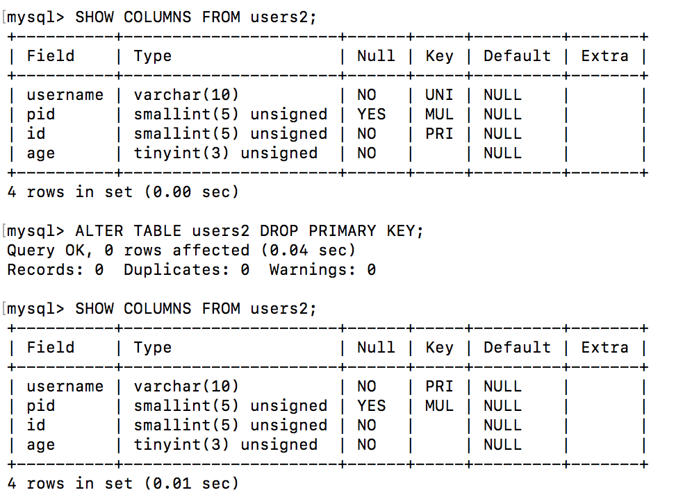 修改mysql的unique约束 mysql如何修改约束_插入列_07