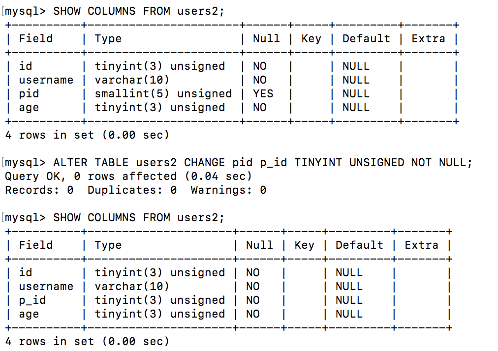 修改mysql的unique约束 mysql如何修改约束_主键_14