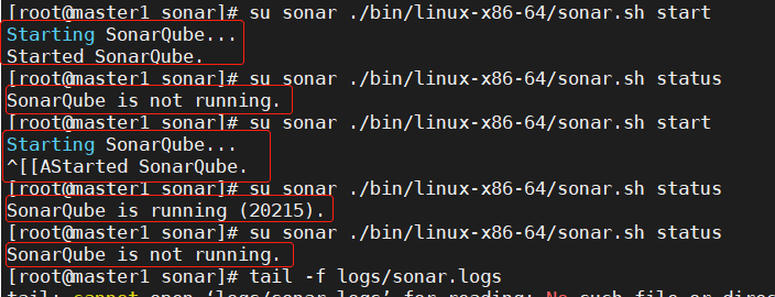 重启sonarqube容器 sonarqube启动闪退_mysql