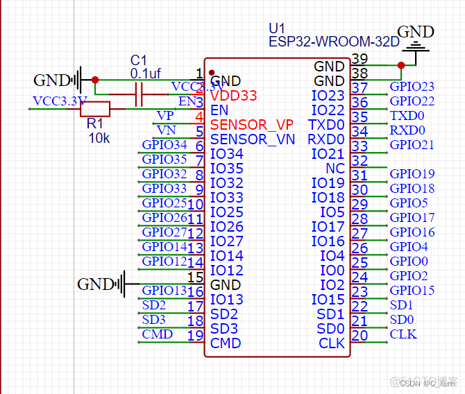 esp32adc电路 esp32 pcb设计_数据_03