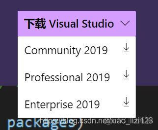 visual studio2022 community professional enterprise 3个版本区别 visual studio 2019三个版本_c语言_02