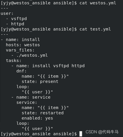 ansible剧本中with_items引用变量 ansible 变量赋值_linux_05