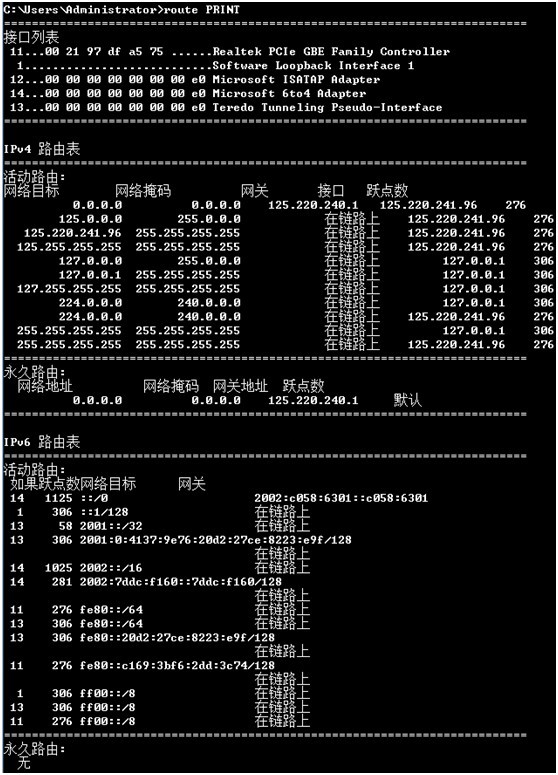 ip classless命令作用 命令ipconfig/all的作用_链路