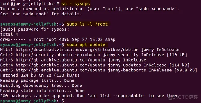 sudo 进入别人的账号 sudo用户_Ubuntu_03