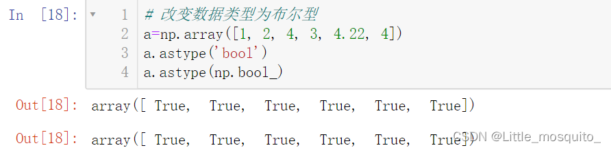 numpy整数数组变为double类型 python numpy数组转化为int_数据_06