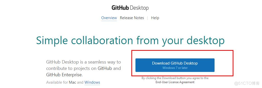 github desktop使用 github桌面客户端_GitHub_02