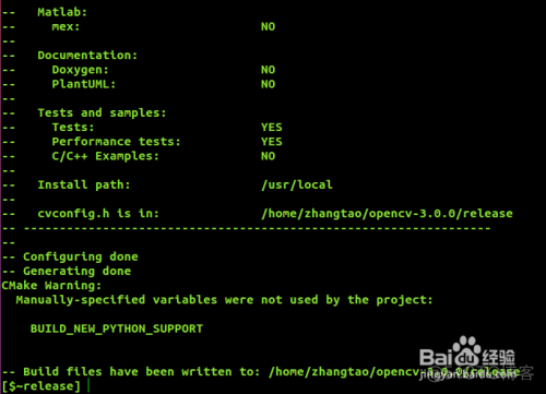 centos配置opencv环境变量 opencv linux开发环境_centos配置opencv环境变量_10
