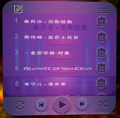 unity 开发简单音乐播放器 unity做音乐播放器界面_音乐播放_04