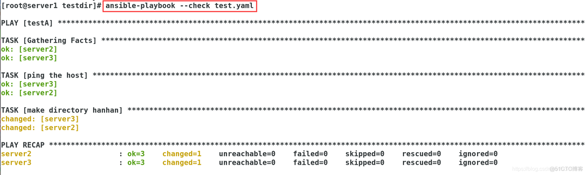 ansible playbook中如何使用command ansible playbook ping_IP_06