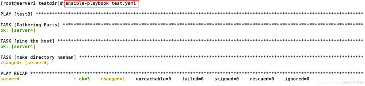 ansible playbook中如何使用command ansible playbook ping_IP_12