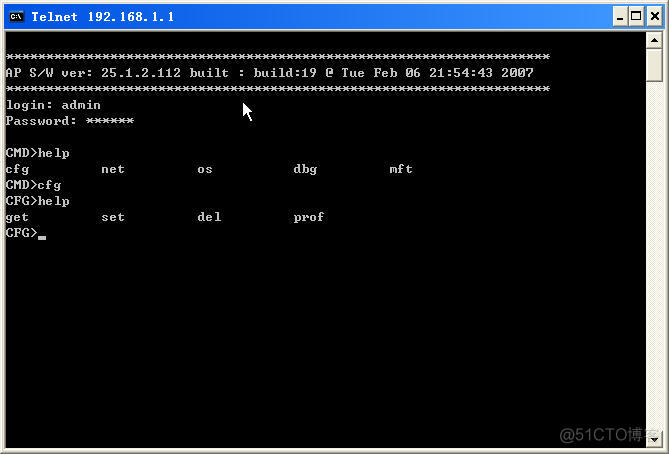 cmd登陆hive CMD登陆路由器_命令窗口_04