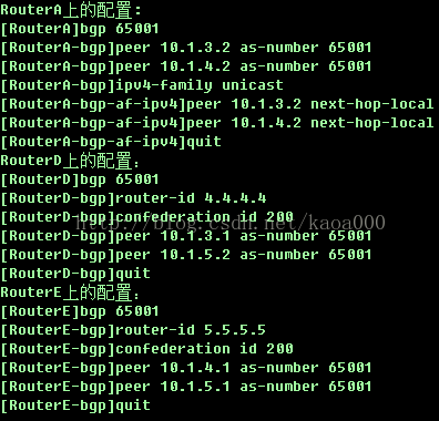 ibgp怎么敲命令 ibgp配置_链路_12