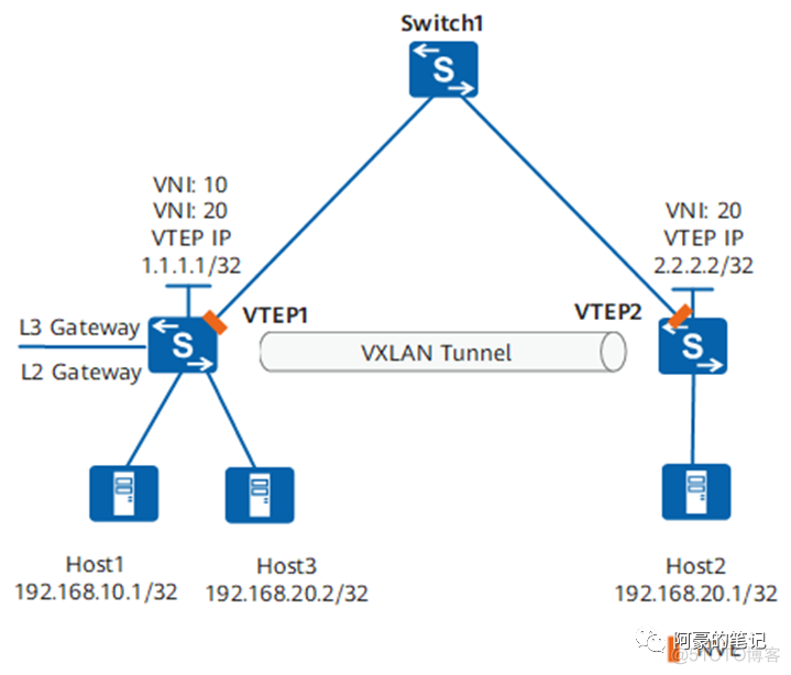 vxlan bgp vxlan bgp原理_服务器_03