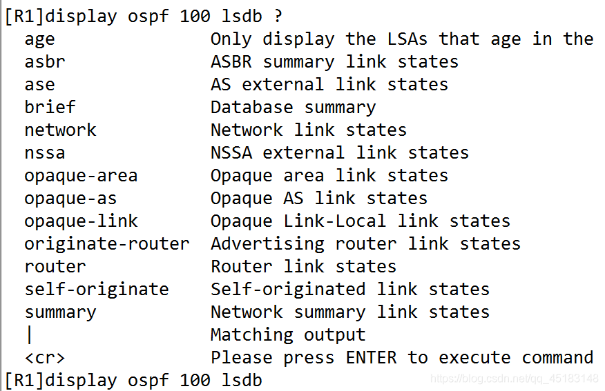 ospf宣告时应用路由策略 ospf的宣告方式_链路_30