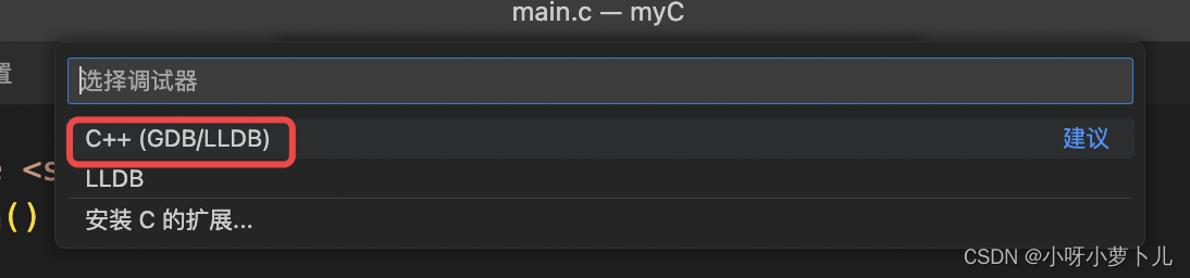 mac vscodepython配置环境 vscode mac配置c++环境_vscode_26