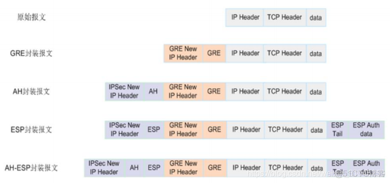 GRE OVER IPV4实验 gre over ipsec_封装_04