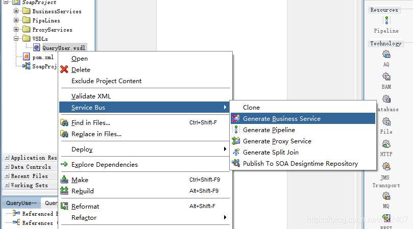 Java通过ESB实现接口调用 esb接口开发教程_java_59