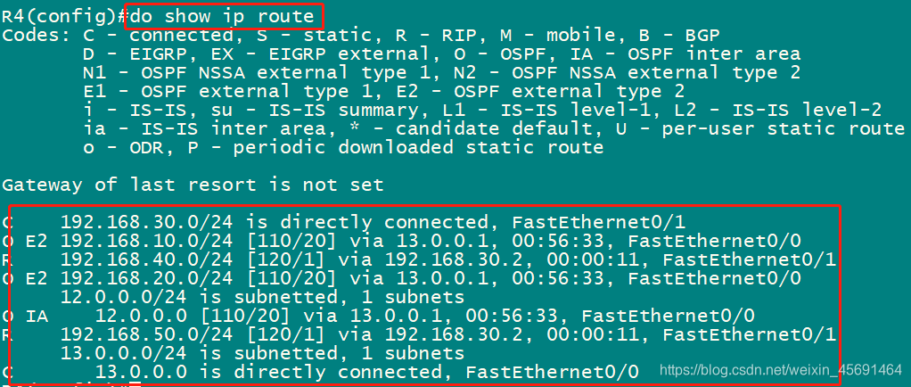 ospf重发布命令 ospf路由重发布_连网_19