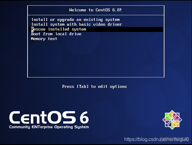 centos7 光盘 修复 系统 linux 光盘修复_重启_06