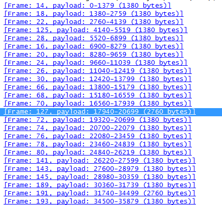 wireshark 显示 大端序列 wireshark乱序现象_数据库_04