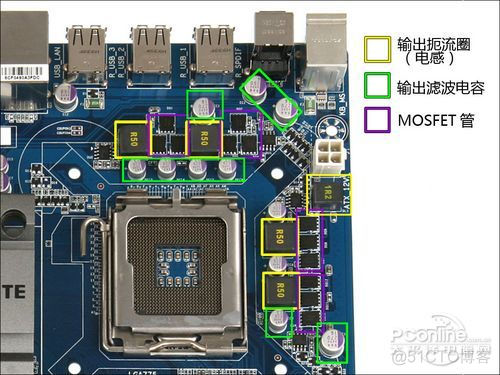 笔记本bios供电电路 主板bios供电电路_插槽