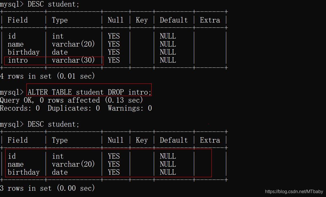 MySQL中用SQL创建模式 mysql怎么用sql语句创建表_数据库_13