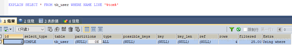 msql 复合索引 存储 mysql复合索引 命中_多列_16