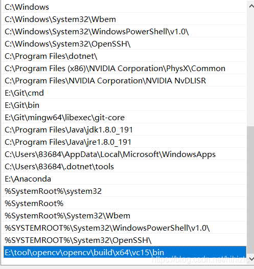 在vscode使用vcpkg安裝opencv vs2017安装opencv_环境变量_07