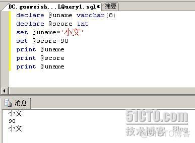 sql server 变量作为表名 sql中什么是变量名_sql_03