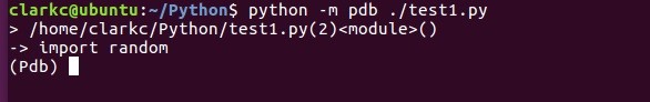 Python pdb 分析core文件 python中的pdb_Python