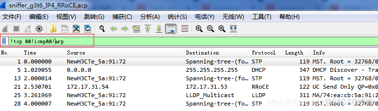 wireshark抓包和过滤数据包的实验总结 wireshark抓包过滤协议_服务器_17