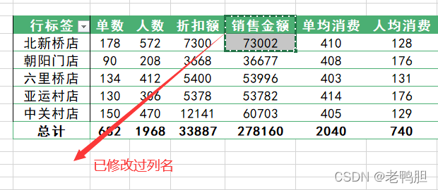 餐饮行情的数据分析与可视化 餐饮数据分析表怎么做_字段_33