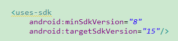 android targetSdkVersion 各版本对应关系 android:targetsdkversion,android targetSdkVersion 各版本对应关系 android:targetsdkversion_API_08,第8张