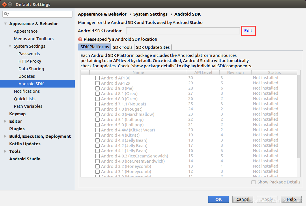 ubuntu android studio 莫认装在哪个目录下了 ubuntu下安装android studio_ubuntu_07