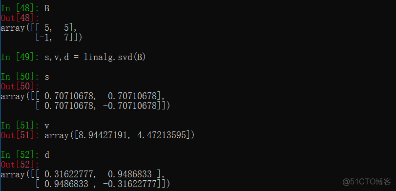 python计算行列式误差 numpy库计算行列式_python计算行列式误差_07