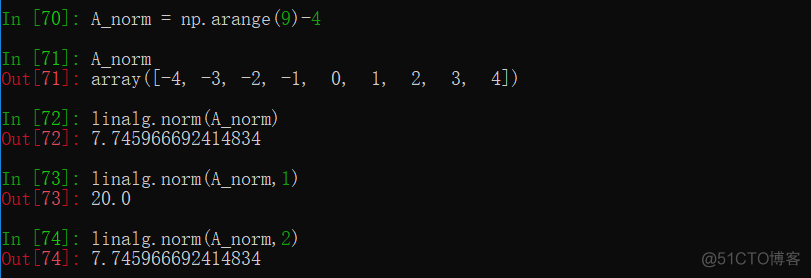 python计算行列式误差 numpy库计算行列式_特征值_10